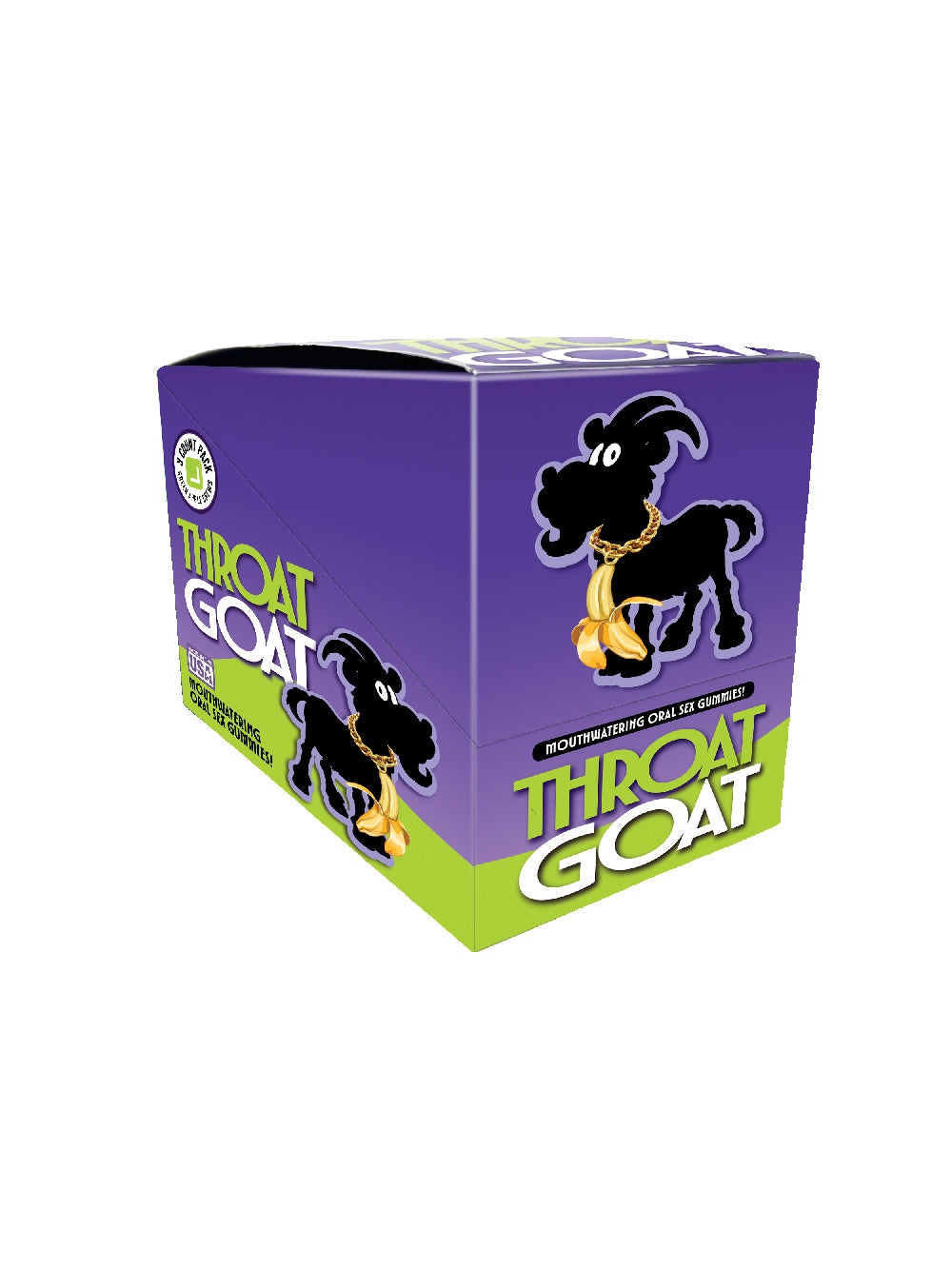 Throat Goat Mouth Watering Oral Sex Gummies - 20 Ct Display