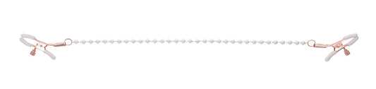 Peaches N Creame Pearl Nipple Clamps - Pink