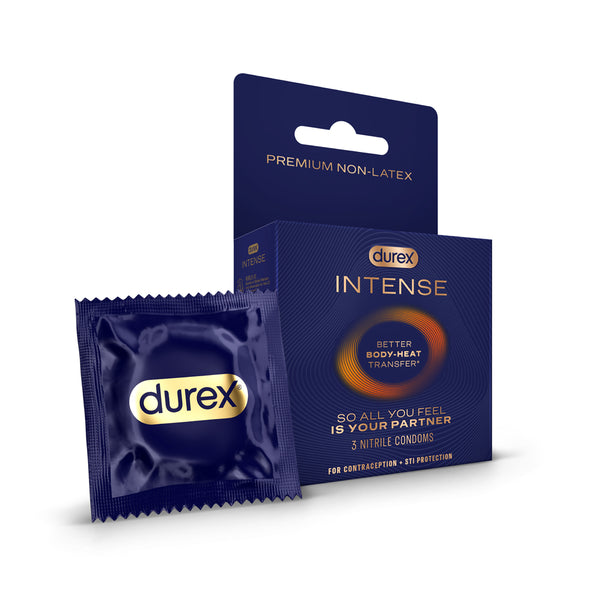 Durex Intense Nitrile Condoms 3 Pack