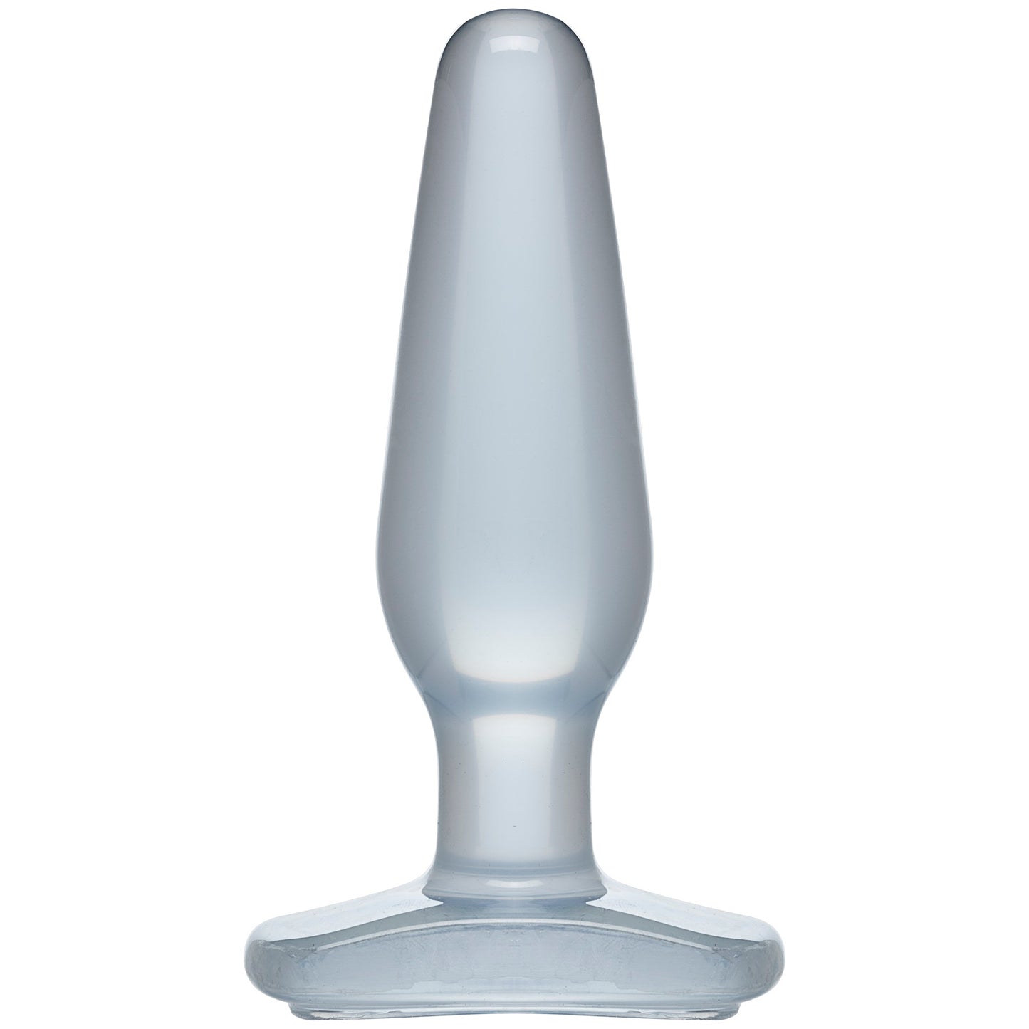 Crystal Jellies Butt Plug - Medium - Clear