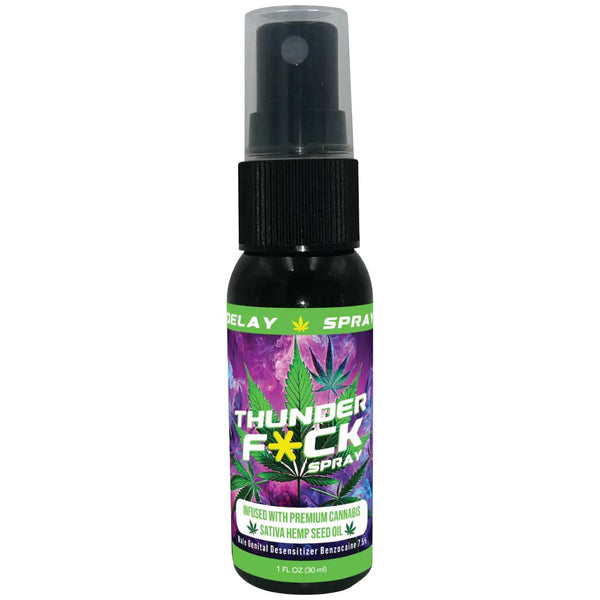"Thunder Fuck Male Climax Control Spray - 1oz Bottle BA-TF10"